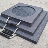 Plaques de support ultra performantes WLT, tapis en polyéthylène haute résistance pour machines de construction