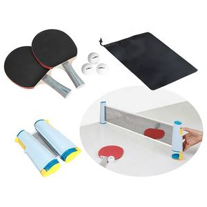 Raquettes de tennis de table rétractables portables, raquettes de ping-pong avec prix d'usine moins cher - Product Image 5