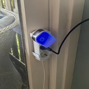 <b>White</b> Socket <b>Bracket</b> Set 6.1x4.6cm 3D Printed Single Side Wall Mount Cable Management Fixture - Product Image 2
