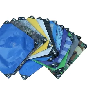 MILLION Heavy Duty Waterproof Industry PE coated Tarpaulin Factory Tarp for truck and car PE tarpaulin