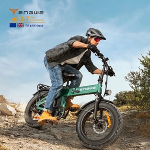 จักรยานไฟฟ้า ENGWE EP-2 3.0 Boost ยางอ้วน 20 นิ้ว ระยะทาง 120 กม. 48V 13.5Ah ระบบกันสะเทือนคู่ สำหรับขับขี่ออฟโรด ขายส่ง EU UK - Product Image 1