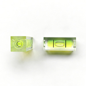 Jauge de niveau 15x15x40mm en plastique personnalisable avec bulle de niveau pour instruments de mesure de précision - Product Image 1