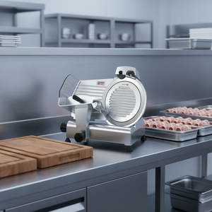 Trancheuse <span class=keywords><strong>à</strong></span> <span class=keywords><strong>viande</strong></span> commerciale pour usine de transformation des légumes, capacité de 100 kg/h, équipement de transformation alimentaire - Product Image 1