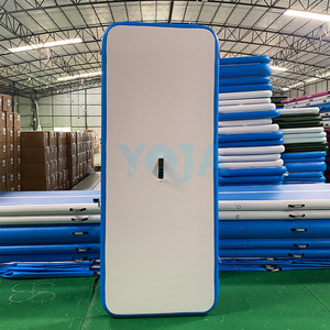 PVC a goccia gonfiabile Yoga tappetino per acqua/aria pista galleggiante da ginnastica per piscina - Product Image 6