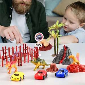 Figura <span class=keywords><strong>de</strong></span> Animal realista <span class=keywords><strong>de</strong></span> plástico 3D, Mini dinosaurios, huevos, modelo <span class=keywords><strong>de</strong></span> coche, juguetes, cabeza <span class=keywords><strong>de</strong></span> dinosaurio, mochila <span class=keywords><strong>de</strong></span> almacenamiento, caja <span class=keywords><strong>de</strong></span> juguetes <span class=keywords><strong>de</strong></span> dinosaurio - Product Image 4