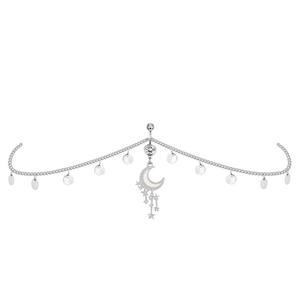 Новинка циркон бабочка кулон пупок украшенный из нержавеющей стали танец живота на талии цепочка пирсинг пупка ювелирные изделия - Product Image 6