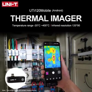 Cámara Termográfica UTI120MS para Teléfono, Cámara de Imagen Térmica para IOS, Detección de Calor en Placas de Circuito Impreso (PCB) y Suelos - Product Image 4