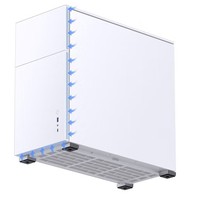 Boîtier d'ordinateur de bureau Micro ATX Jonsbo Pinecone D41 édition standard, double radiateurs 360 mm, alimentation, flux d'air vertical, compatible
