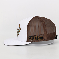 Chapeau de papa en coton à 5 panneaux personnalisé avec logo brodé, maille tissée OEM de haute qualité pour les sports de plein air pour les scènes de ski, vente en gros