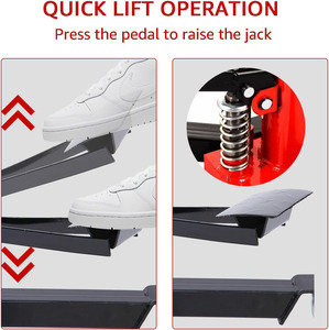 <span class=keywords><strong>Precio</strong></span> de Fábrica: Gato Hidráulico de Transmisión de 0.5T con Bomba Única para Reparación de Automóviles - Product Image 3