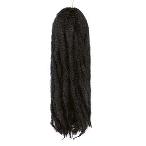 Cabello Sintético Suave Natural para <span class=keywords><strong>Trenzas</strong></span> Marley Twist al por Mayor, Paquetes de Cabello Rizado Africano de Fibra de Alta Temperatura de 24 Pulgadas - Product Image 2