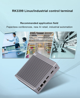Boîtier TV Factory Rockchip Rk3399 Linux BT4.0 4 Go de RAM 64 Go de ROM pour affichage numérique