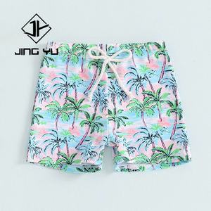 Custom Printed Boys Swim <b>Shorts</b> High Quality Recyclable Toddler Swim <b>Shorts</b> <b>Hawaiian</b> Boys Swimwear - Product Image 4