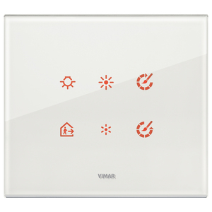 Pannello di Controllo Smart Touch Vimar a 6 Pulsanti per Domotica - Product Image 1