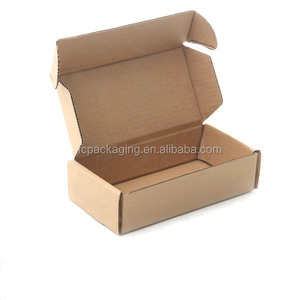 กล่องไปรษณีย์กระดาษคราฟท์พิมพ์ลายตามสั่ง เป็นมิตรกับสิ่งแวดล้อม สำหรับบรรจุภัณฑ์เสื้อผ้าและเครื่องสำอาง - Product Image 4