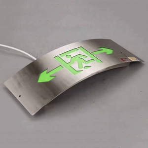 Luz de evacuación Ahape de arco de aluminio 2025, luz de escape de incendios, luz LED de salida de seguridad para diferentes esquinas - Product Image 4