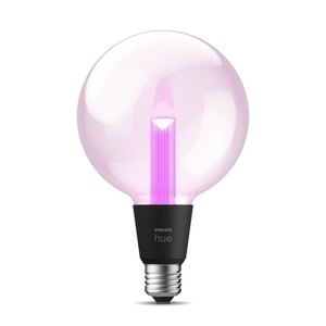 Ampoule Globe <span class=keywords><strong>LED</strong></span> Industrielle Rétro en Verre <span class=keywords><strong>PHILIPS</strong></span> <span class=keywords><strong>Smart</strong></span> Color Dimmable Compatible HomeKit pour Utilisation en Jardin HUE - Product Image 3