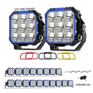 Luces auxiliares de conducción puntual Techo de luz LED Barra de luz LED enlazable 4x4 52 pulgadas para camiones <span class=keywords><strong>Jeep</strong></span> - Product Image 1