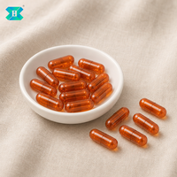 Capsules vides HPMC à marque privée, tailles 00, 0, 1, 2, 3, coques de capsules végétales imprimées sur mesure, en vrac