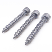 Métrique en acier inoxydable M2 M3 M4 M5 M6 allen à six pans creux vis autotaraudeuses allen à tête cylindrique