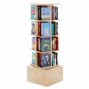 Exhibidores Giratorios Personalizables Ray, Aptos para Librerías y Centros Comerciales, con Exhibidores de Acrílico para Ventanas - Product Image 2