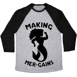 ทำเสื้อยืดเบสบอลเมอร์-เกนส์ ยูนิเซ็กส์ ทริ-เบลนด์ - Product Image 4