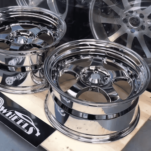 Roda de Carro de Passageiro Jy 18 Lindas Jantes Cromadas Roda de Corrida Cromada Deep Dish S1 5*114.3 5*120 5*100 5*112 Largura 8.5J/9.5J/10.5J - Product Image 2