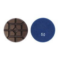 Kit de disques de polissage diamantés de 4 pouces pour utilisation à sec ou à l'eau sur granit, marbre, béton, pierre, avec une grande visibilité et une forte exposition aux mots-clés