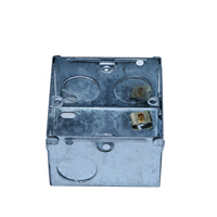 Standard britannique BS4662 GI boîtes en métal boîte de conduit électrique interrupteur et boîte de prise