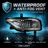 OEM 18G941661 18G941662 Phare antibrouillard avant gauche halogène avec ampoule incluse, lentille transparente pour VW Bora 2015-2018 berline compacte FAW-VW