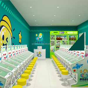 ODM OEM الأكثر مبيعاً سحب قضبان الرخام آلة باشينكو لعبة حبة الزجاج لعبة أركيد مع آلية زعنفة تفاعلية - Product Image 3