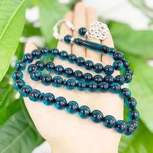 Rosario de resina para cabello directo de fábrica, 51 Uds., 10cm, Rosario de resina Natural, cuentas de alabanza musulmana, pulsera de adoración, cuentas de oración - Product Image 1