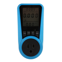 Meilleur prix mini prise de courant 220v 1 phase 3p ac watt électrique compteur de puissance digta compteur d'énergie intelligent br uk us au fr eu