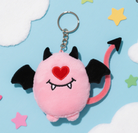 Vente directe d'usine, porte-clés en peluche personnalisé, design de dessin animé 3D doux, écologique, portable, durable, best-seller