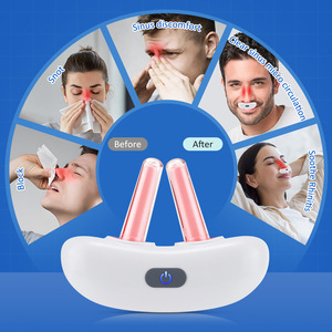 Factory Red Light Nose Physiotherapy Device 650nm LLLT Therapy for Nose <strong>Allergic</strong> <strong>Rhinitis</strong> Relieves Sinusitis - Product Image 5