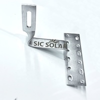 Système de fixation de tuiles torsadées pour panneaux solaires – Structure de montage solaire pour toiture – Crochet de fixation pour panneaux solaires