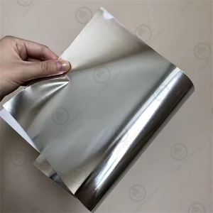 High Quality Wet Strength Paper Silver and Gold Metallized Label Paper with <b>Mirror</b> Finish - Product Image 1