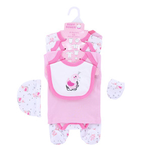 Conjuntos de Ropa de Bebé de Alta Calidad Mameluco de Algodón Orgánico 3 Piezas Conjunto de Ropa de Punto para Niño y Niña Recién Nacido - Product Image 6