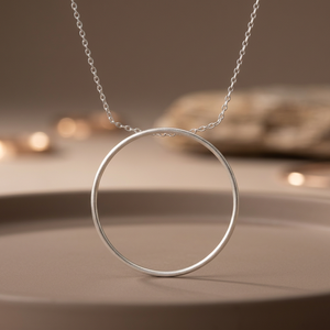 SOUMYA CREATIONS Colliers en laiton plaqué or 18 carats faits à la main avec chaîne papillon, 16 pouces, unisexe, motif circulaire, toutes saisons - Product Image 3