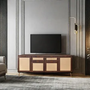Moderne Luxe Design Fairplace Tv-Kast Tv Staat Eenheid Houten Tv-Standaard Voor Woonkamer