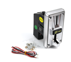 Accettatore di Monete Multipli in Plastica <span class=keywords><strong>JY</strong></span>-633 con Spina EU e Alimentazione Manuale per Giochi Arcade e Distributori Automatici - Product Image 1