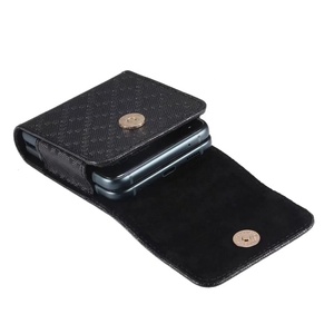 Étui universel classique en cuir pour téléphone <span class=keywords><strong>Samsung</strong></span> Z <span class=keywords><strong>Flip</strong></span> 7 FE 8 7 6 5 <span class=keywords><strong>4</strong></span> & 3 avec clip ceinture, étui de ceinture, sac banane - Product Image 4