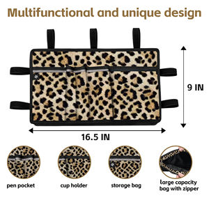 Pochette de rangement pour béquilles en polyester léger et résistant à l'eau avec poche de rangement sécurisée - Product Image 2