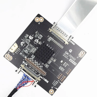 Carte de conversion Tcon 100% originale, nouvelle, de 2K à 4K, adaptateur LVDS vers VByone, convertisseur QK-72333, réparation d'écran LCD
