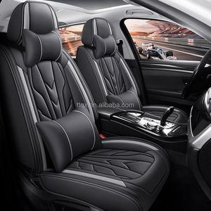 Fundas de Asiento de Coche de Cuero Nappa Impermeables para Toyota Hilux Fortuner Prado, para Todas las Estaciones, Resistentes a los Arañazos, Juego Completo, Decoración Interior para Auto - Product Image 2