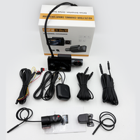 Écran tactile 3 pouces, enregistrement 4 canaux, DVR de voiture 4G pour la gestion de flotte de véhicules, compatible avec la plateforme CMSV6 avec DMS, ADAS, Wifi, GPS