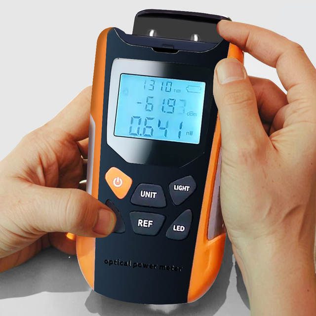 G9 Visual Fault Locator Network Cable Test Optical Fiber Tester FTTH OPM 850~1625nm Optical Power Meters