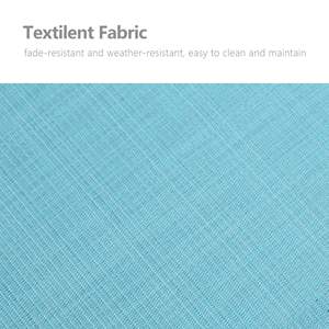 DB réglable en aluminium patio extérieur Double Chaise longue Style moderne loisirs salon arrière pour cour parc utilisation - Product Image 4