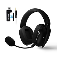 Auriculares para Juegos Attack Shark L80 Pro con Micrófono Dual, 3 Modos de Conexión, Cableados, Inalámbricos 2.4G, BT, Baja Latencia