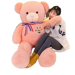 Multi cores origem brinquedo de pelúcia Fabricação Custom Teddy Bear 78cm 90cm 120cm 140cm grande urso de pelúcia gigante